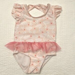 Sol Swim 24 Months Swan Tutu Swimsuit